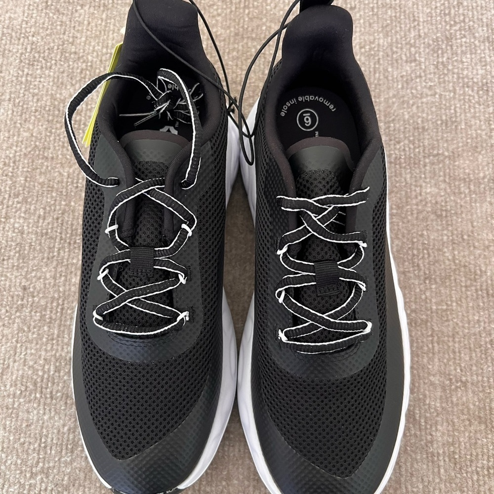 Target Black and White Athletic Shoes